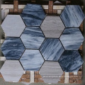 Marble hexagon tile stone mosaic